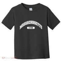 Massachusetts Collegiate Style 1788 Toddler T-Shirt thumb 0