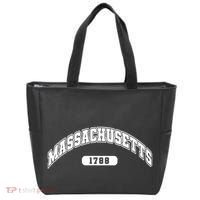 Massachusetts Collegiate Style 1788 Tote Bag thumb 0