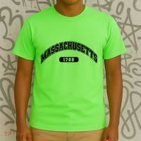 Massachusetts Collegiate Style 1788 T-Shirt thumb 3