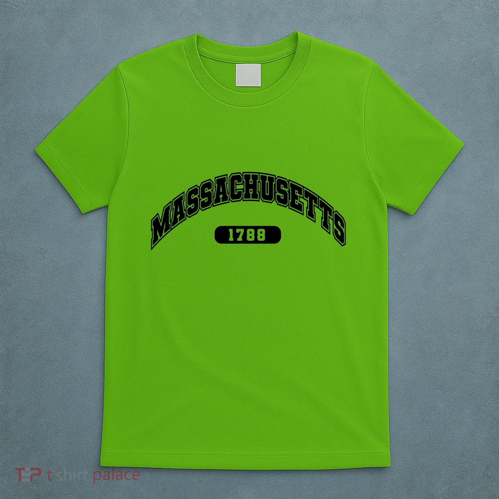 Massachusetts Collegiate Style 1788 T-Shirt