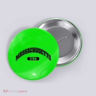 Massachusetts Collegiate Style 1788 Button