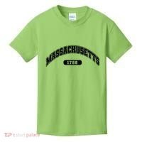 Massachusetts Collegiate Style 1788 Kids T-Shirt thumb 0