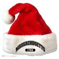 Massachusetts Collegiate Style 1788 Santa Hat thumb 0