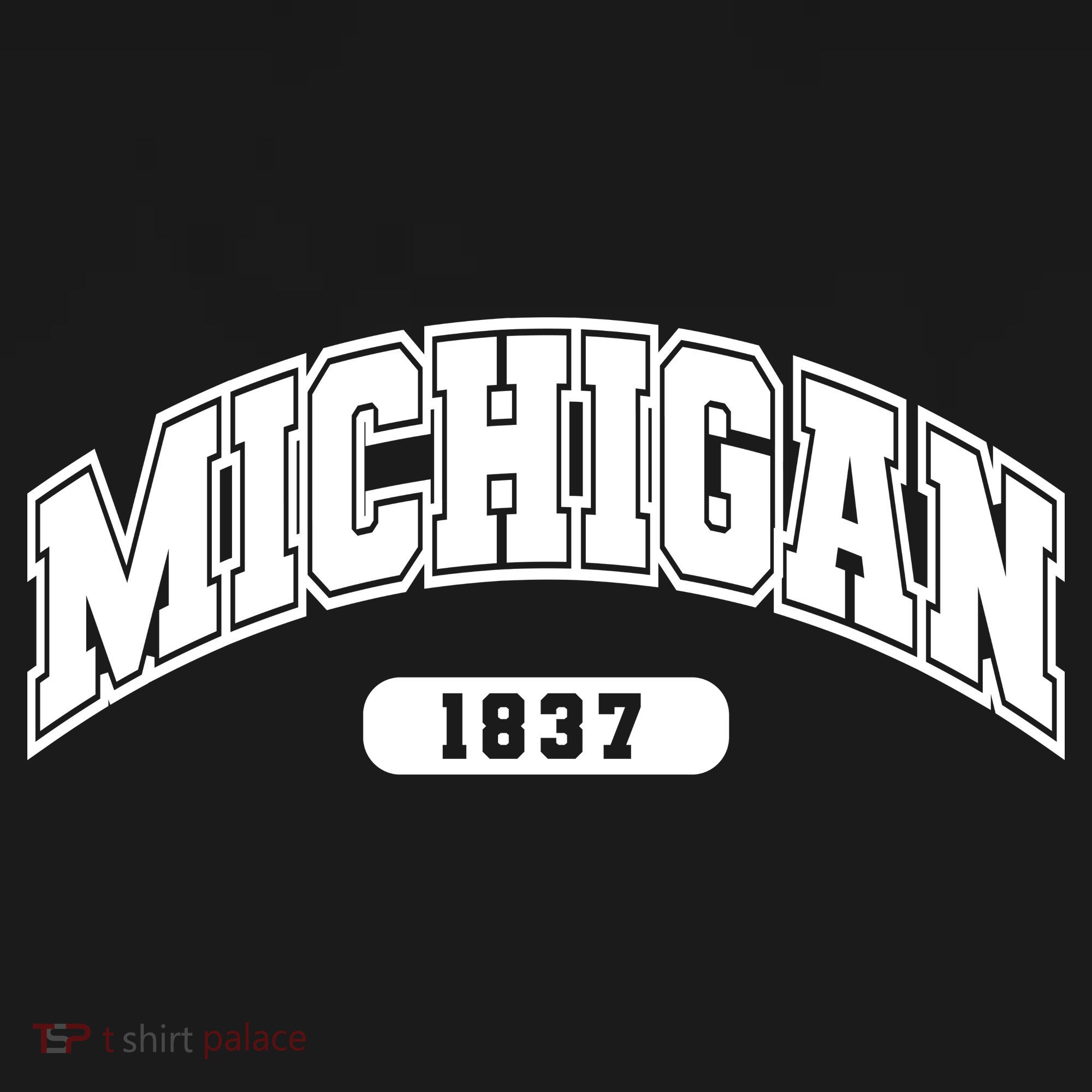 Michigan Collegiate Style 1837 USA-Made Doggie Bandana