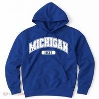 Michigan Collegiate Style 1837 Hoodie thumb 0