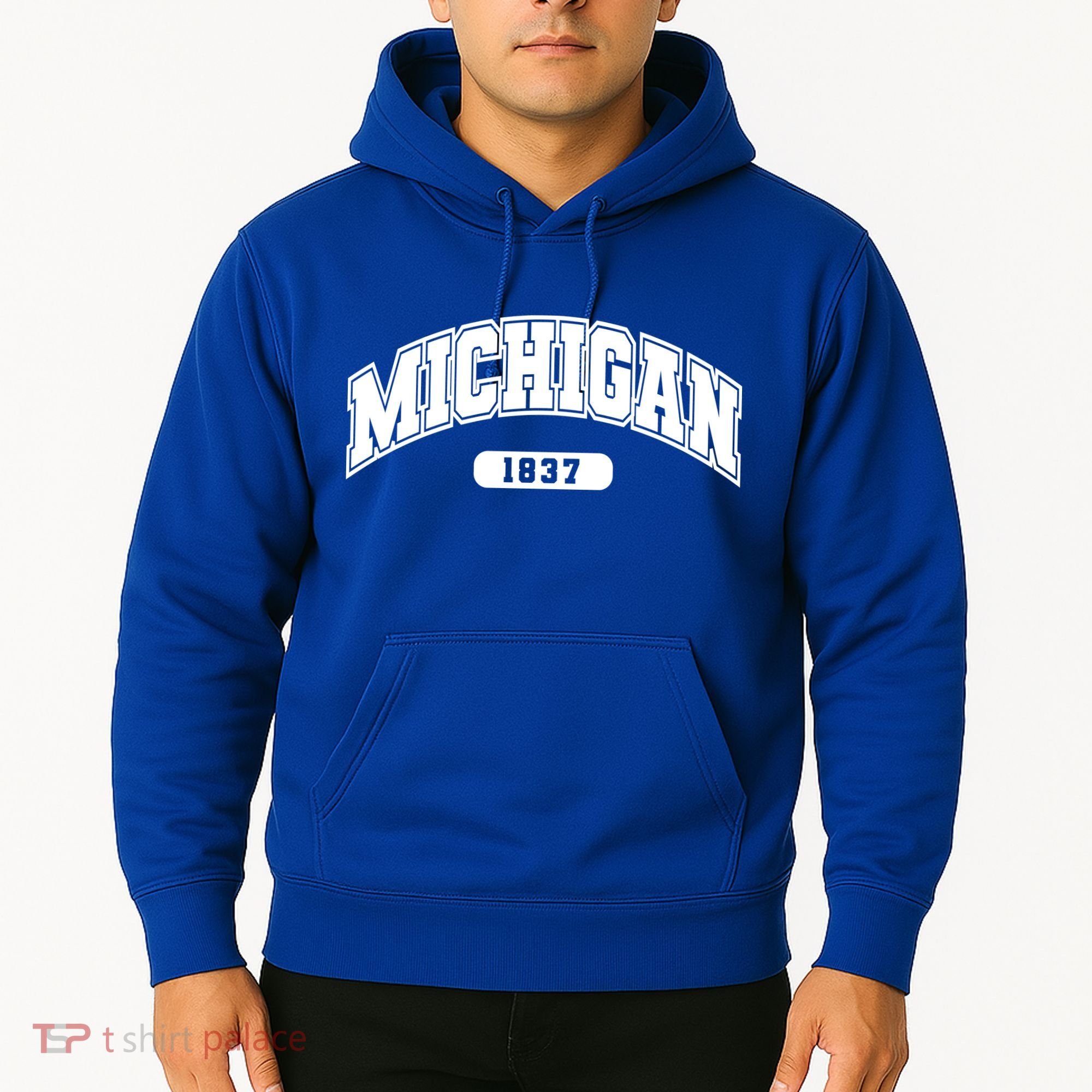 Michigan Collegiate Style 1837 Hoodie