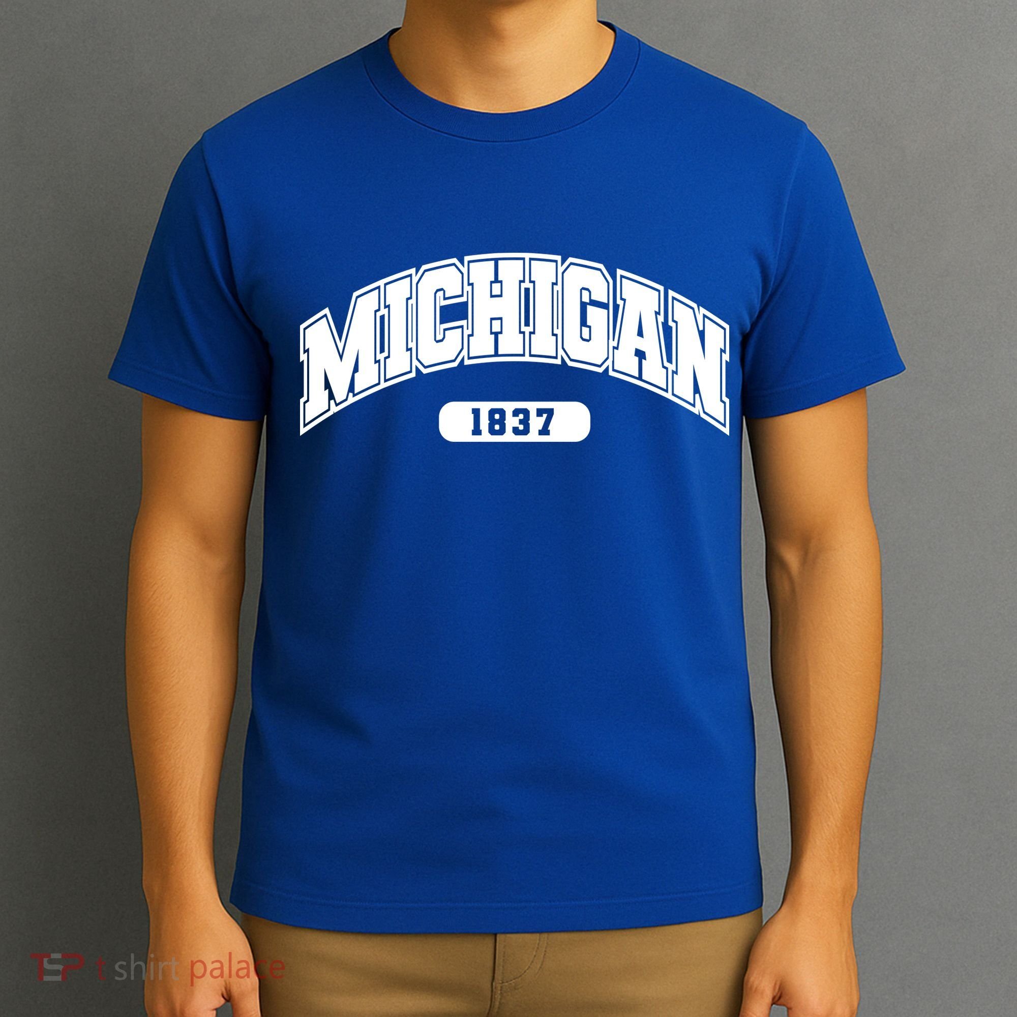Michigan Collegiate Style 1837 T-Shirt