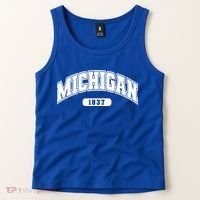 Michigan Collegiate Style 1837 Tank Top thumb 2
