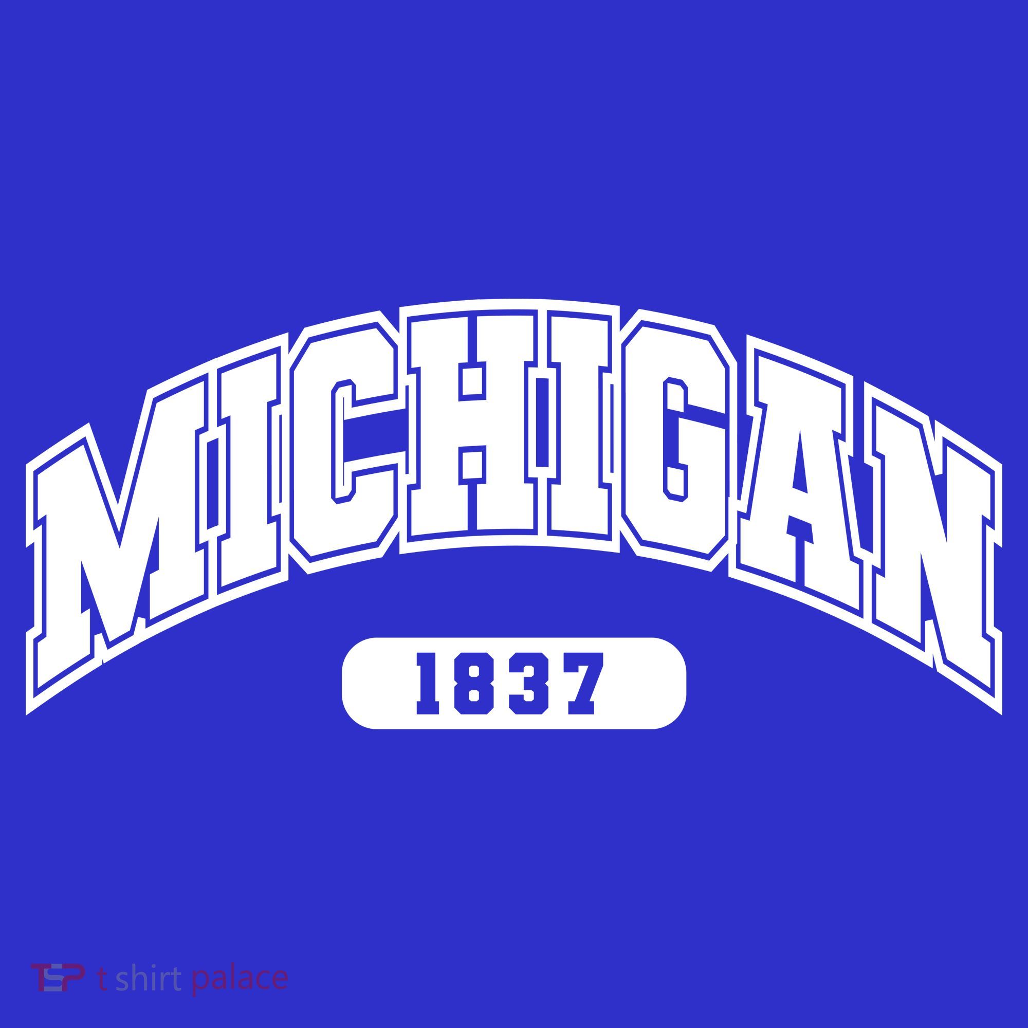 Michigan Collegiate Style 1837 Tank Top
