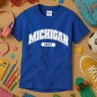 Michigan Collegiate Style 1837 Kids T-Shirt thumb 3