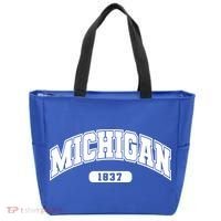 Michigan Collegiate Style 1837 Tote Bag thumb 0