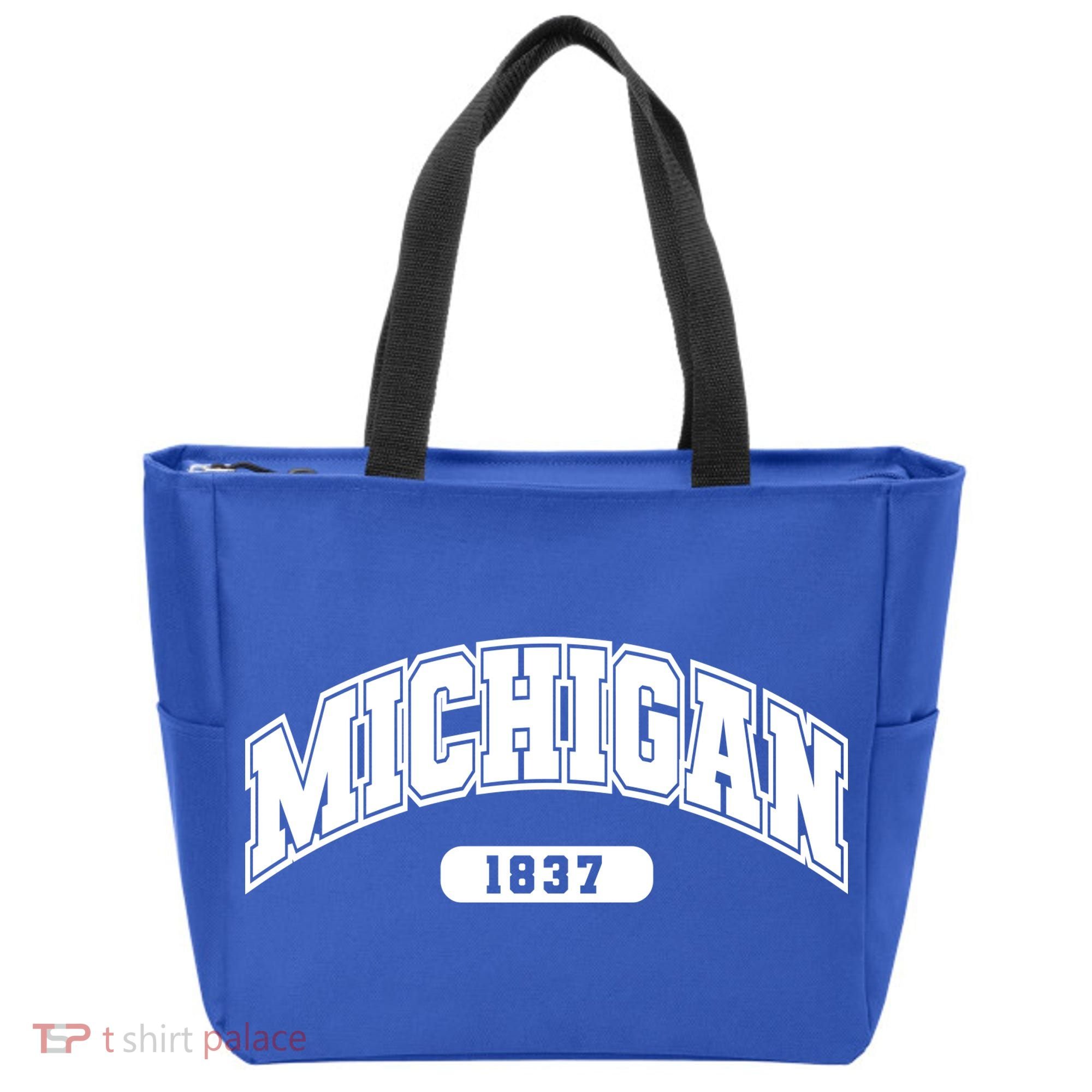 Michigan Collegiate Style 1837 Tote Bag