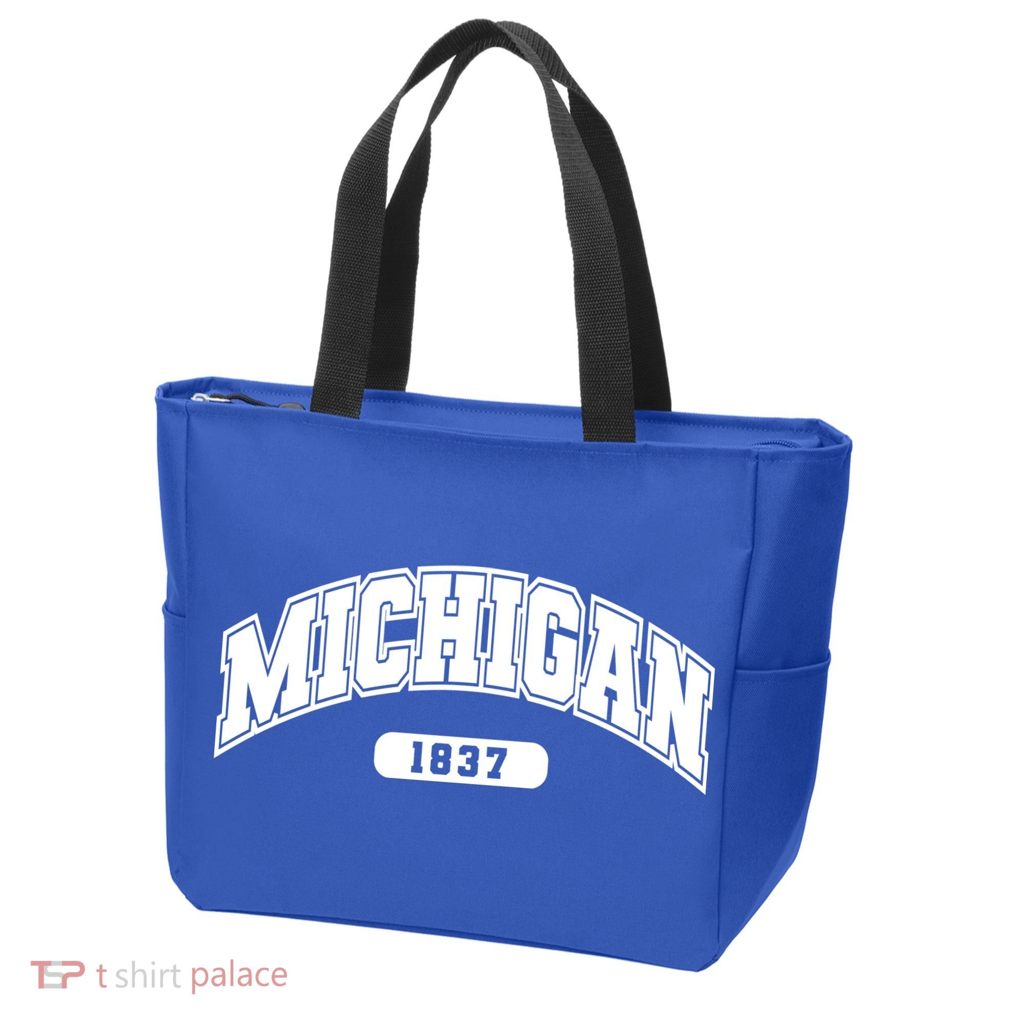 Michigan Collegiate Style 1837 Tote Bag