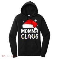 Momma Claus Shirt Christmas Pajama Family Matching Xmas Women's Hoodie thumb 0