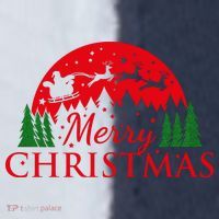 Merry Christmas Santa Reindeer Holiday Gift Sport-Tek Competitor United Soccer Jersey thumb 4