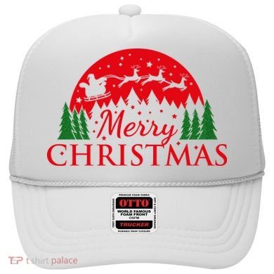 Merry Christmas Santa Reindeer Holiday Gift Hat