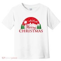 Merry Christmas Santa Reindeer Holiday Gift Toddler T-Shirt thumb 0