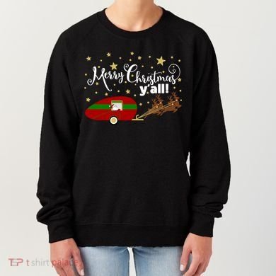 Merry Christmas Santa's Sleigh Women's Sweatshirt
