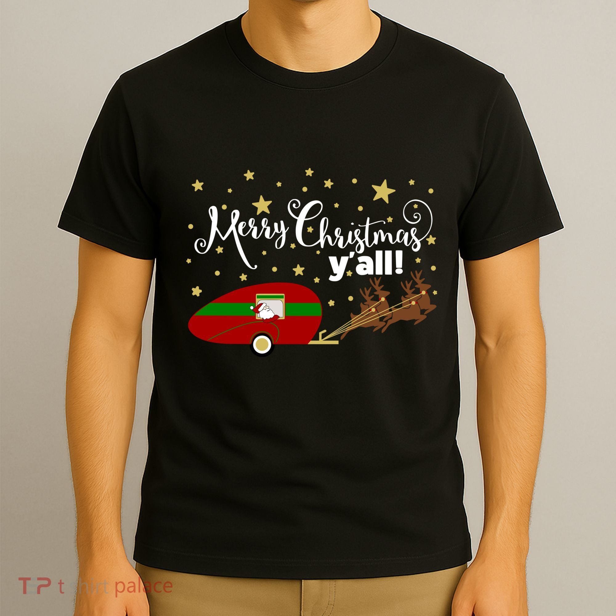 Merry Christmas Santa's Sleigh T-Shirt