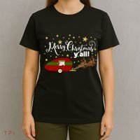Merry Christmas Santa's Sleigh T-Shirt thumb 4