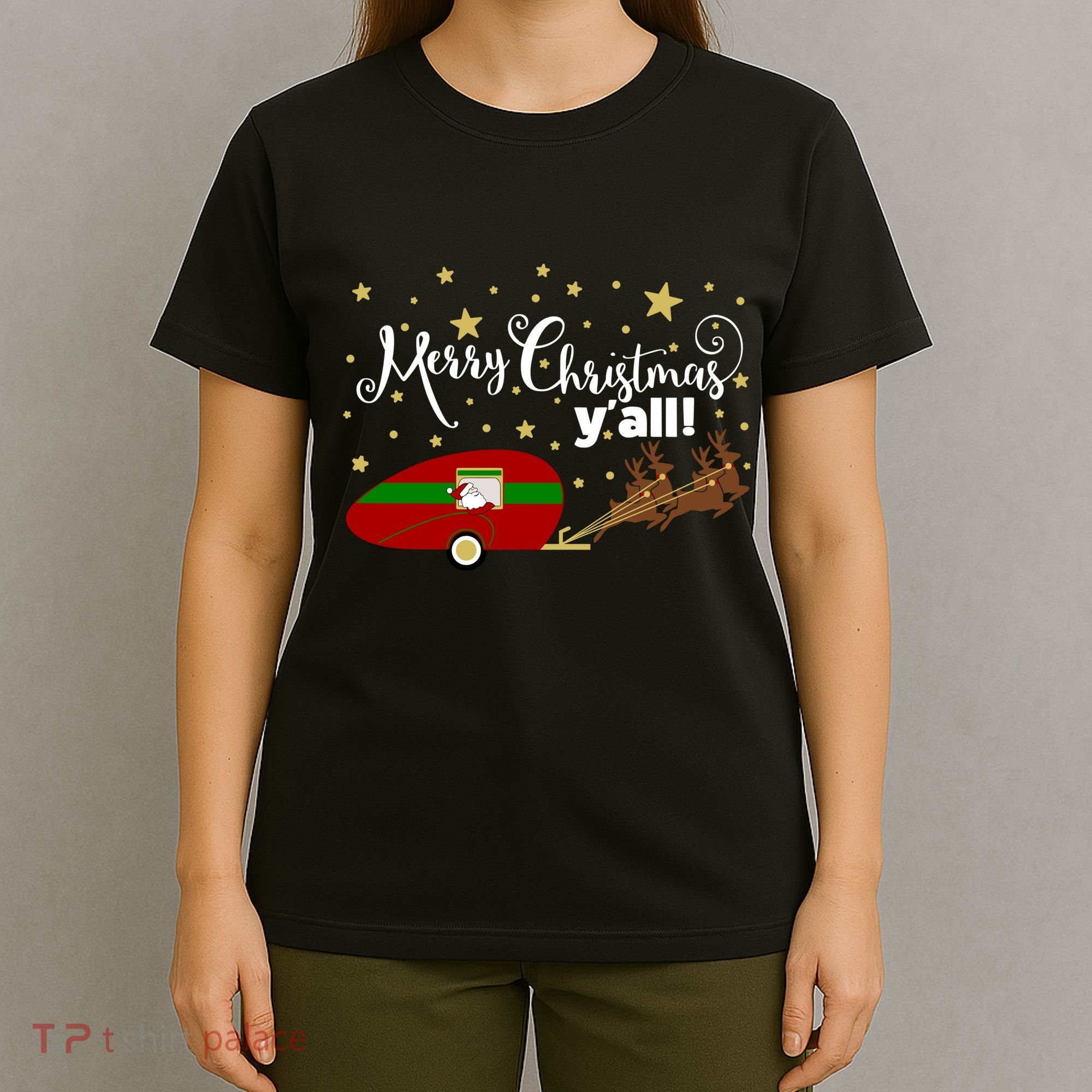Merry Christmas Santa's Sleigh T-Shirt