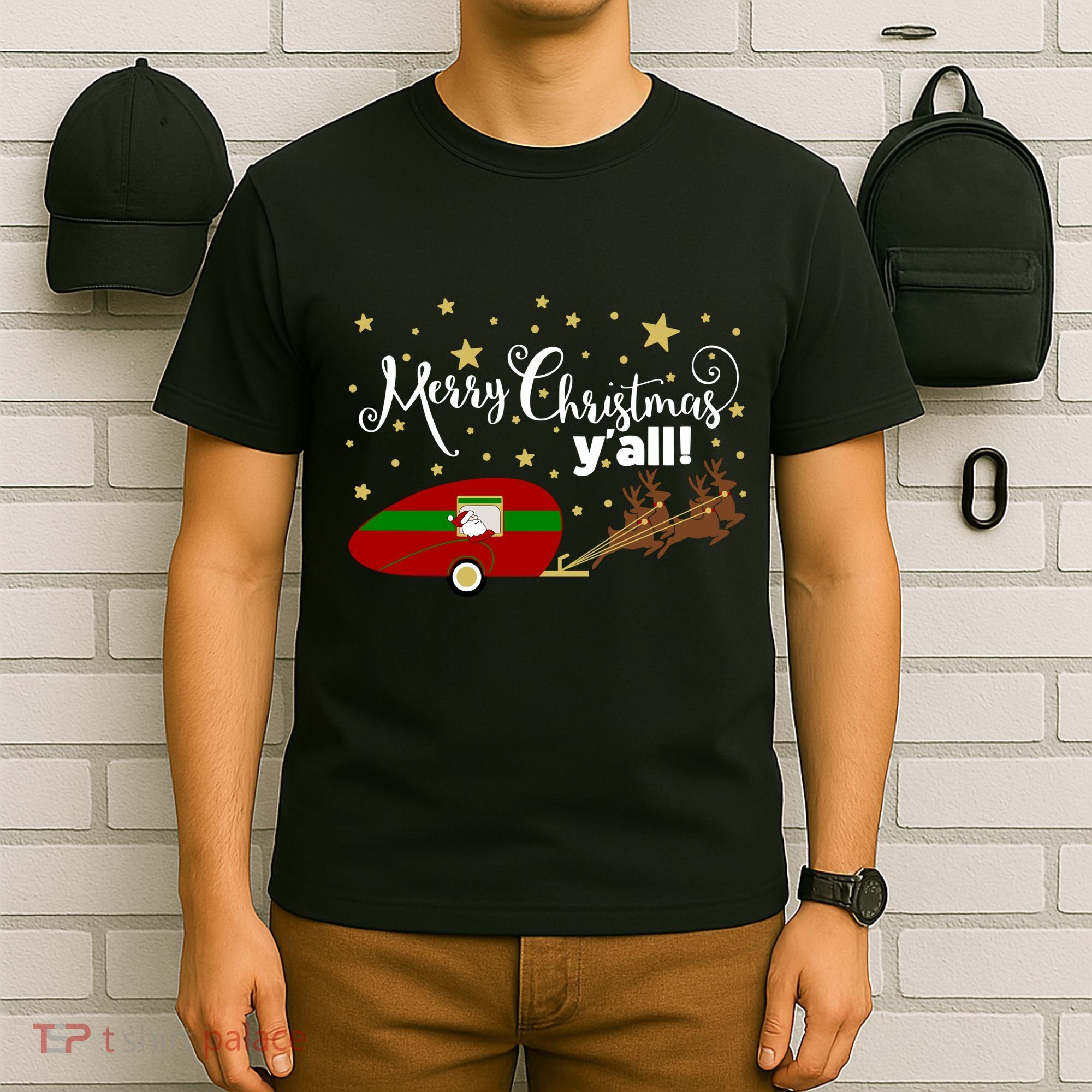 Merry Christmas Santa's Sleigh T-Shirt