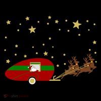 Merry Christmas Santa's Sleigh Coffee Mug thumb 5