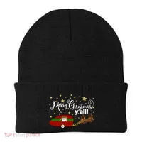 Merry Christmas Santa's Sleigh Beanie thumb 0