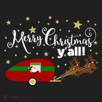 Merry Christmas Santa's Sleigh Hat thumb 2
