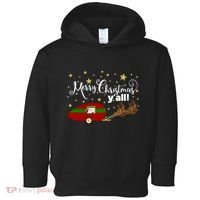 Merry Christmas Santa's Sleigh Toddler Hoodie thumb 0