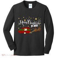 Merry Christmas Santa's Sleigh Kids Long Sleeve Shirt thumb 0