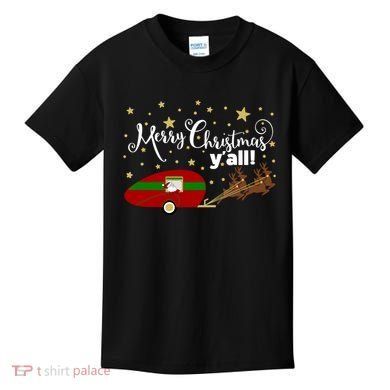 Merry Christmas Santa's Sleigh Kids T-Shirt