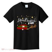 Merry Christmas Santa's Sleigh Kids T-Shirt thumb 0