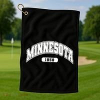 Minnesota Collegiate Style 1858 Golf Towel thumb 1