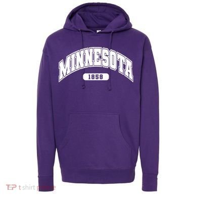 Minnesota Collegiate Style 1858 Hoodie