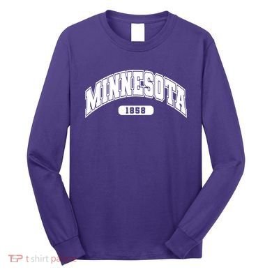 Minnesota Collegiate Style 1858 Long Sleeve Shirt