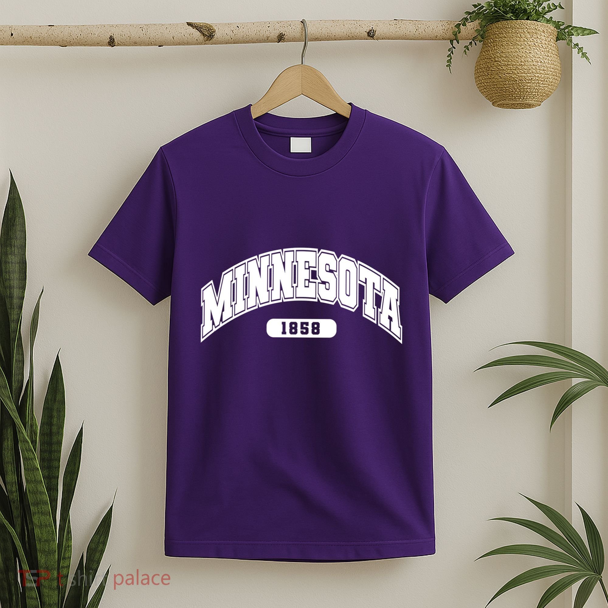 Minnesota Collegiate Style 1858 T-Shirt