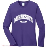 Minnesota Collegiate Style 1858 Women's Long Sleeve Shirt thumb 0