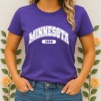Minnesota Collegiate Style 1858 Women's T-Shirt thumb 2