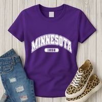 Minnesota Collegiate Style 1858 Women's T-Shirt thumb 3