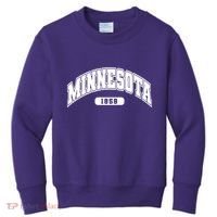 Minnesota Collegiate Style 1858 Kids Sweatshirt thumb 0