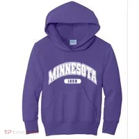 Minnesota Collegiate Style 1858 Kids Hoodie thumb 0