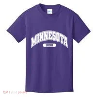 Minnesota Collegiate Style 1858 Kids T-Shirt thumb 0
