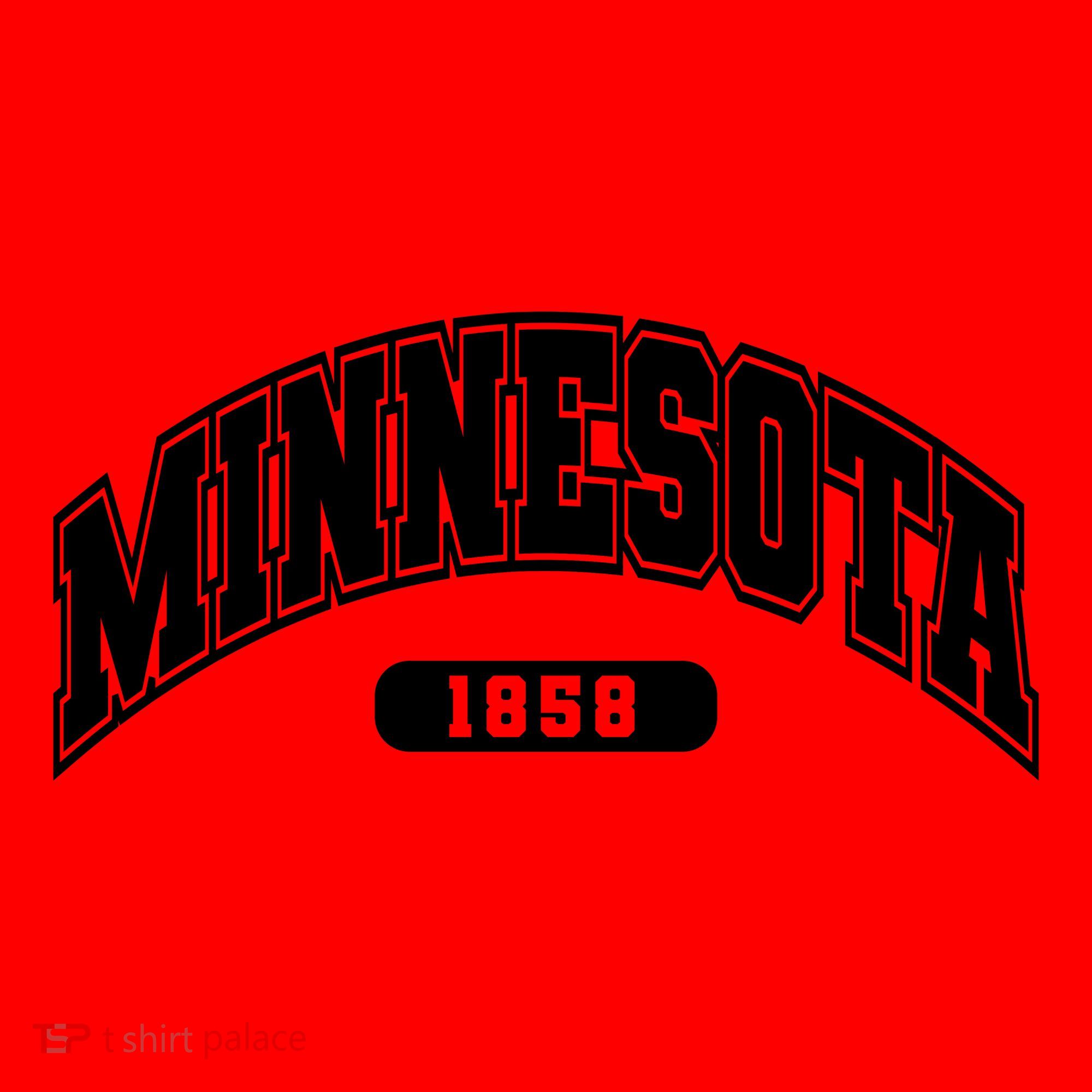 Minnesota Collegiate Style 1858 Santa Hat
