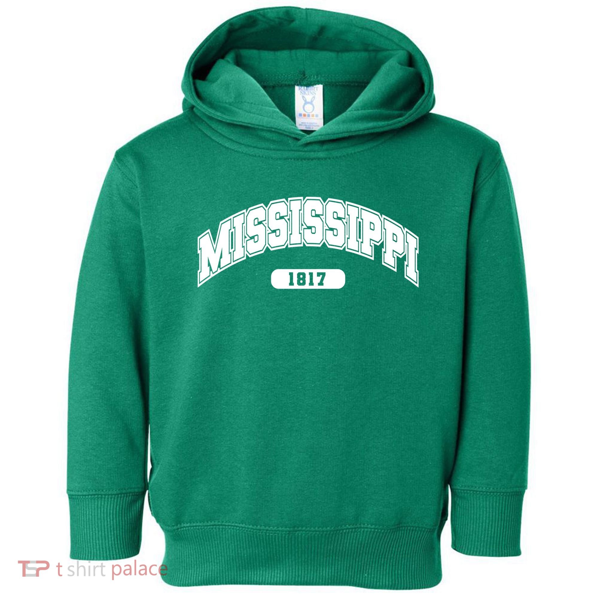 Mississippi Collegiate Style 1817 Toddler Hoodie
