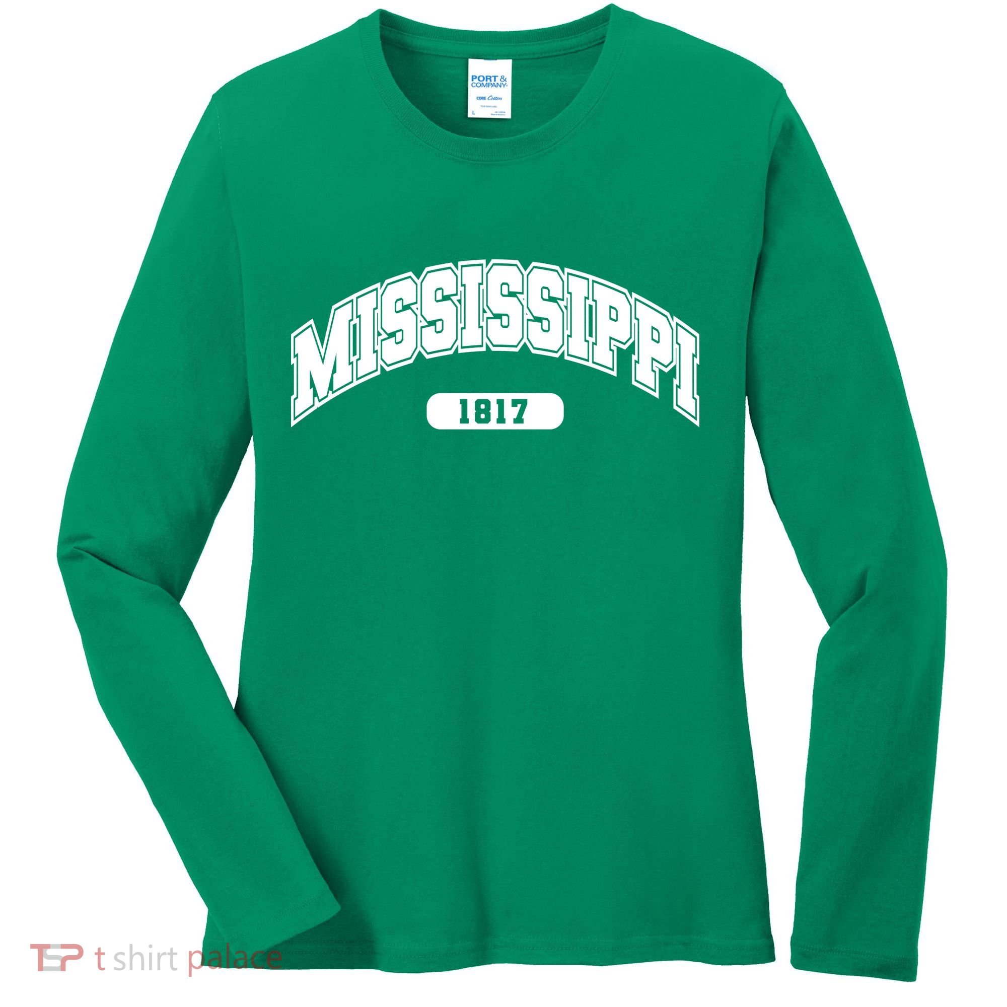 Mississippi Collegiate Style 1817 Women's Long Sleeve Shirt