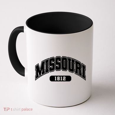 Missouri Collegiate Style 1812 Coffee Mug