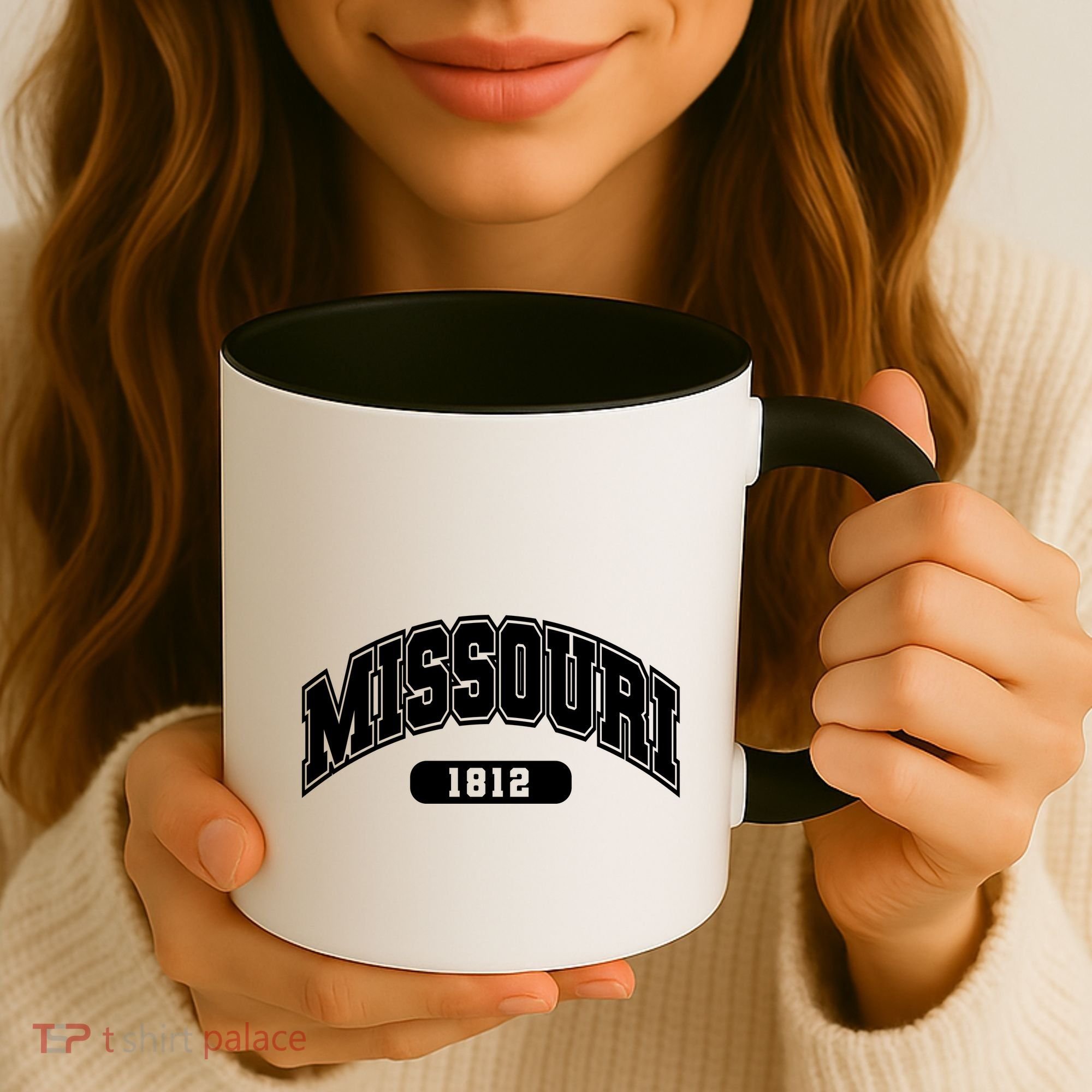 Missouri Collegiate Style 1812 Coffee Mug