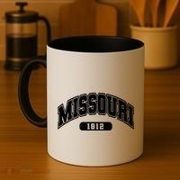 Missouri Collegiate Style 1812 Coffee Mug thumb 4