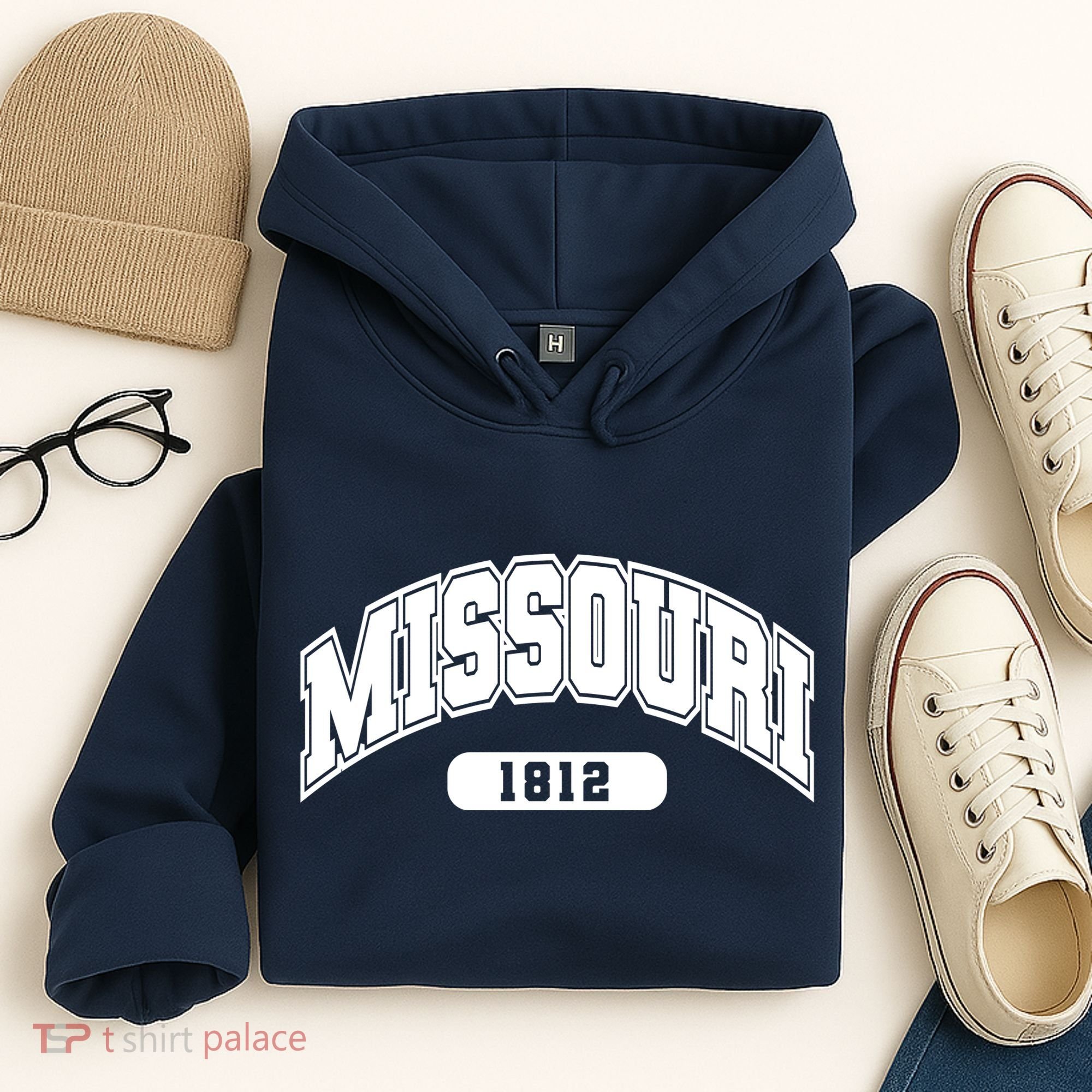 Missouri Collegiate Style 1812 Hoodie